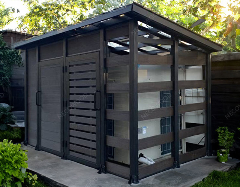 45㎡ Outdoor Storage Room - Itinayo sa 6 na Araw na may Aluminyo at WPC