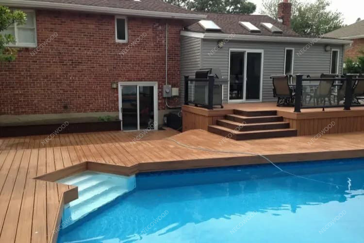 Inilabas ng Necowood ang 2025 Gabay sa Swimming Pool WPC Decking