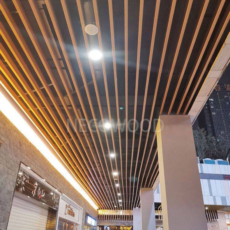 Necowood WPC Snap-On Ceiling Panels-Redefining Modern Interiors With Style and Sustainability