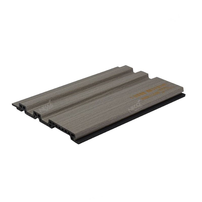 Commercial Hotel Accent Fluted WPC Wall Panel 138*12mm