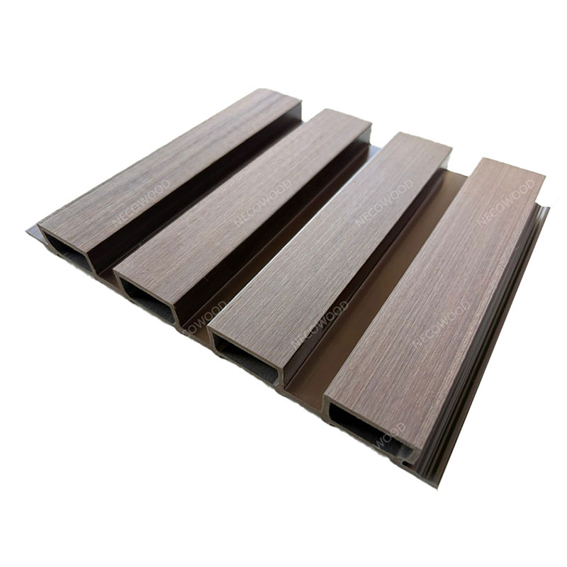 Panlabas na Dekorasyon ng Hardin WPC Grooved Cladding