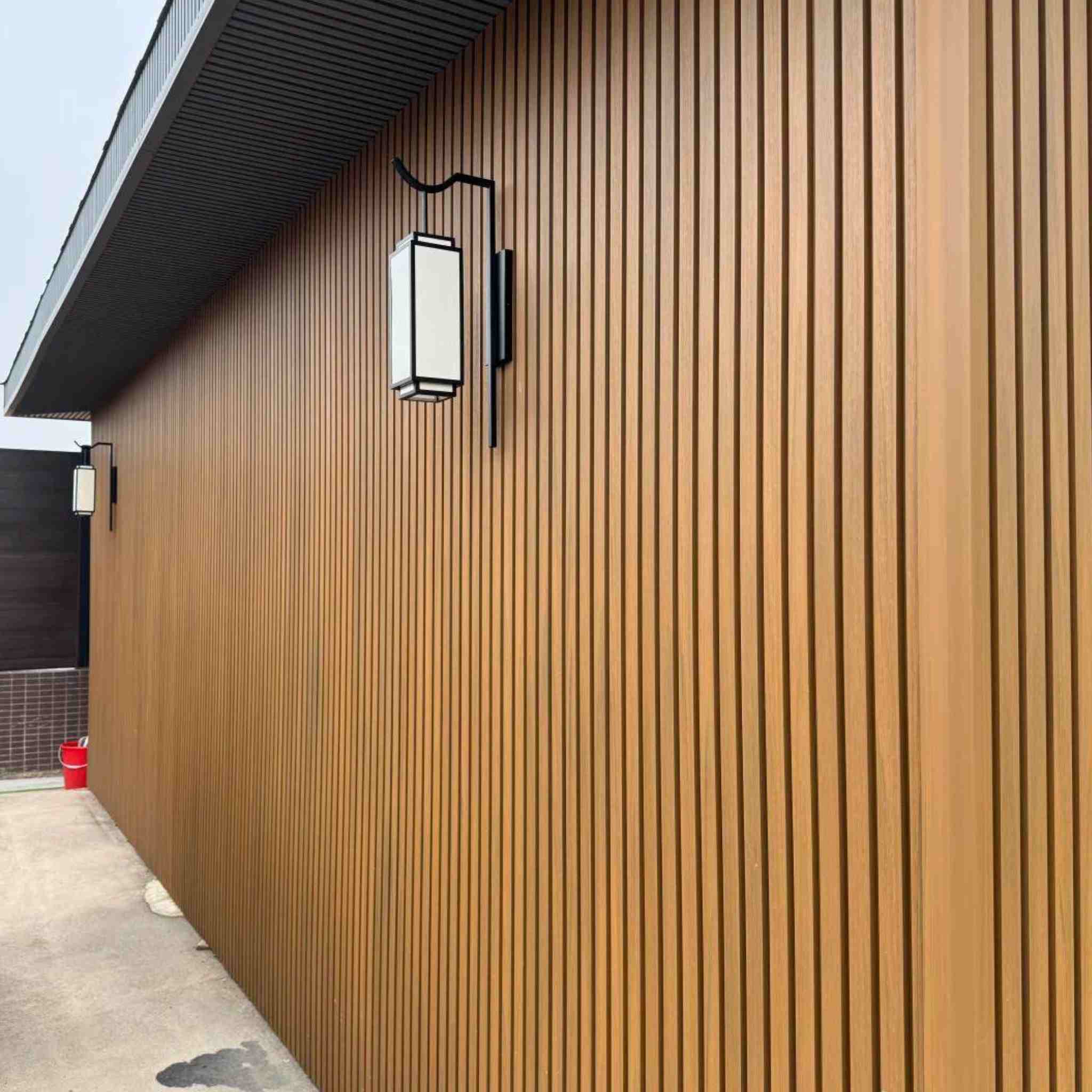Alberta Canada exterior wall cladding with WPC panels – winter freeze-thaw test