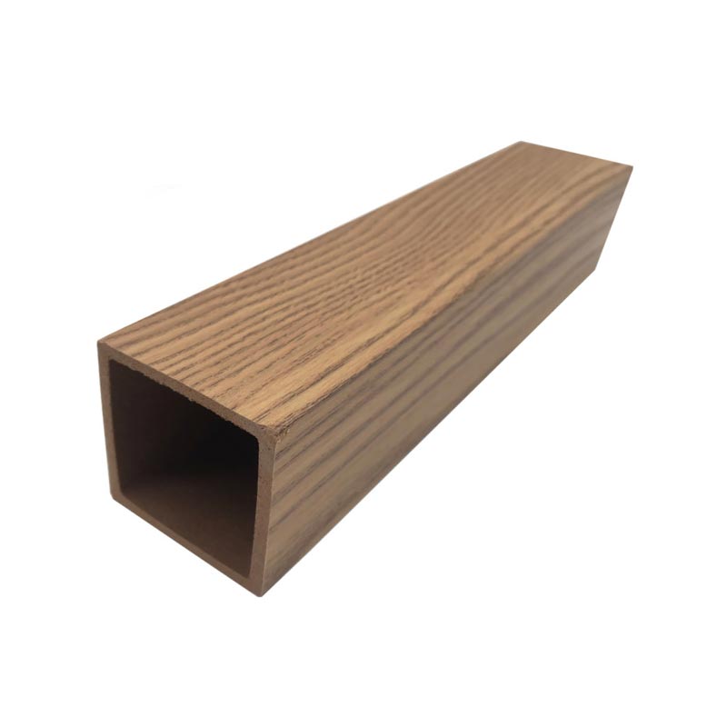 Panloob na Hollow Square WPC Timber Tube