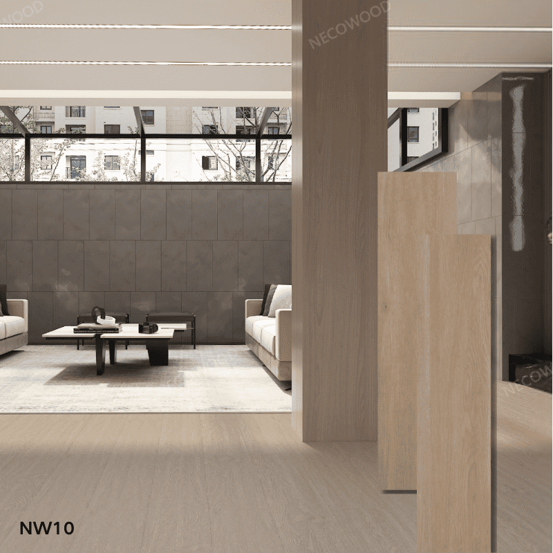 Panloob na walang pandikit na rigid core i -click ang vinyl flooring