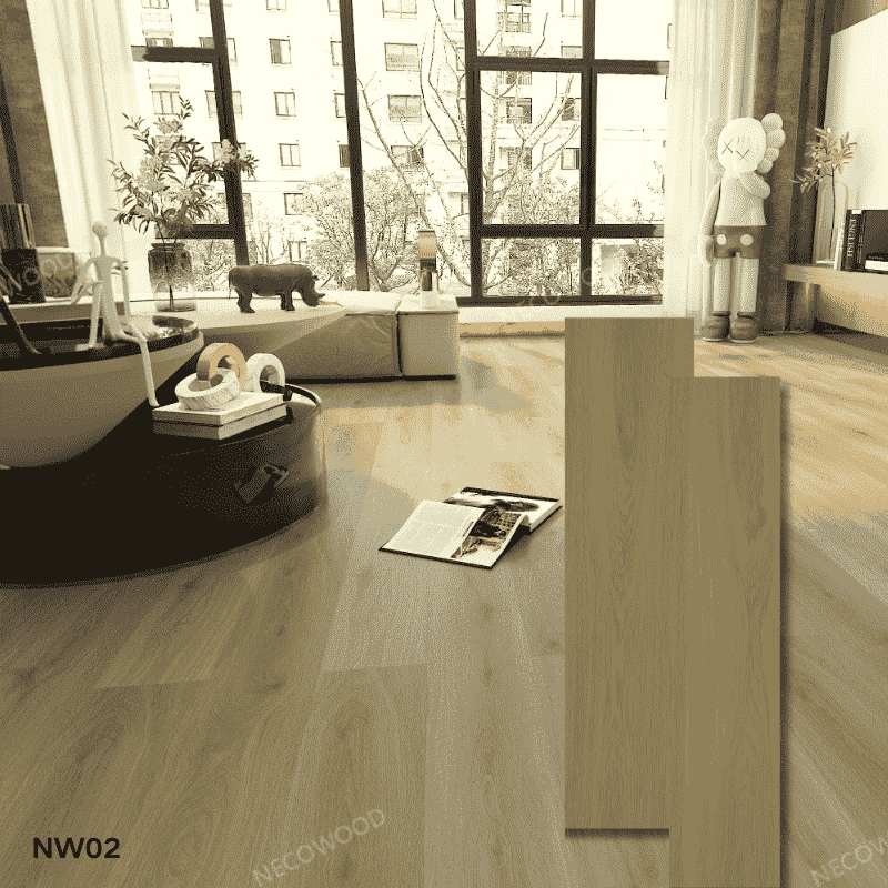 Matte Anti-Slip I-click ang Lock SPC Flooring