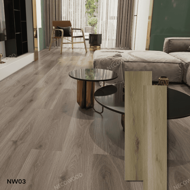 Ang mga modernong zero formaldehyde antibacterial SPC flooring