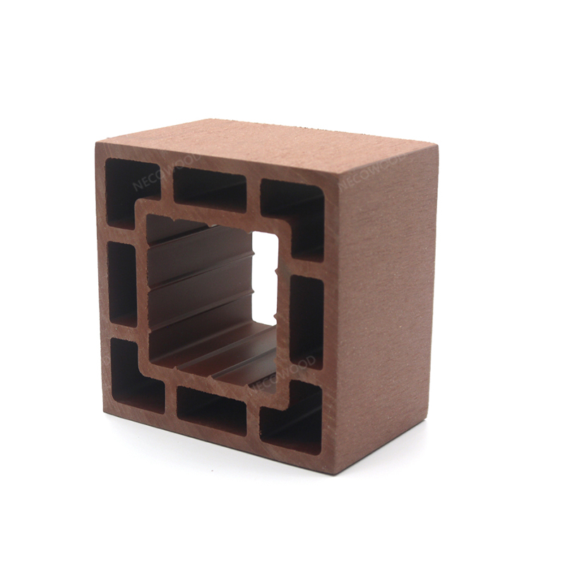 Outdoor Garden Square Pe Timber Tube