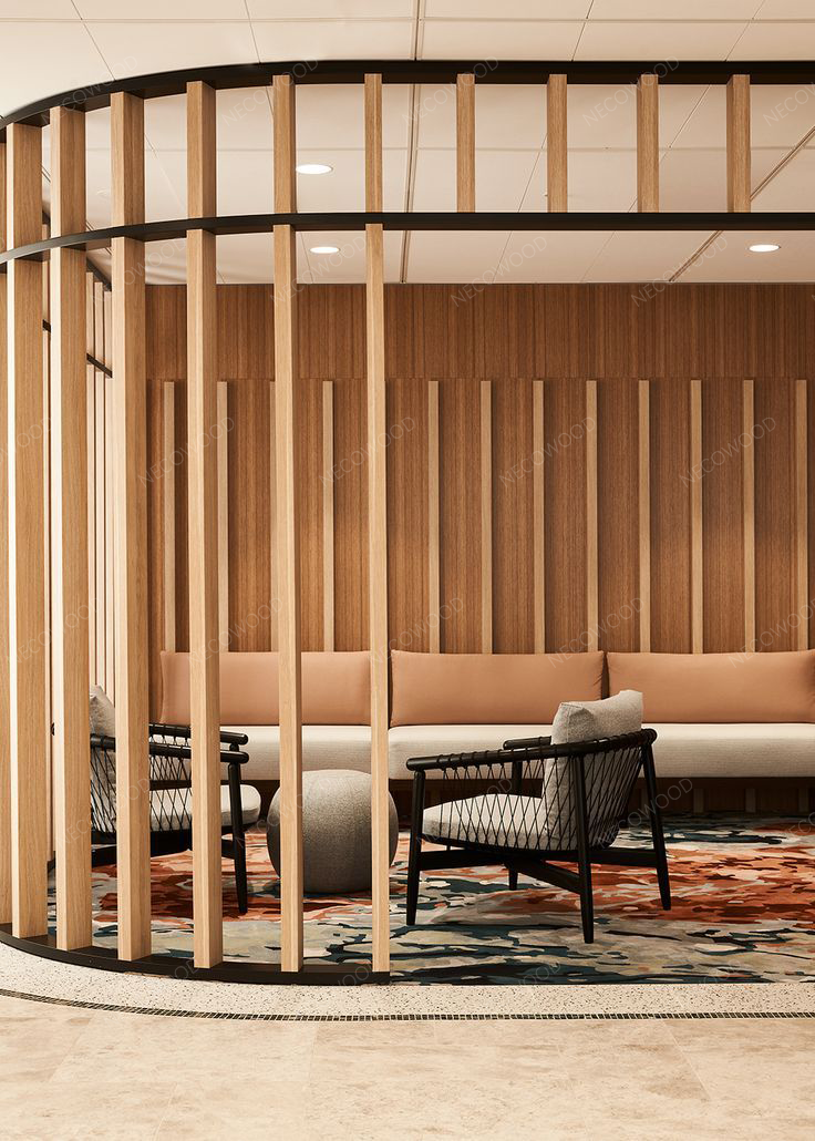 Phu Quoc Luxury Resort WPC Baffle Ceiling Application