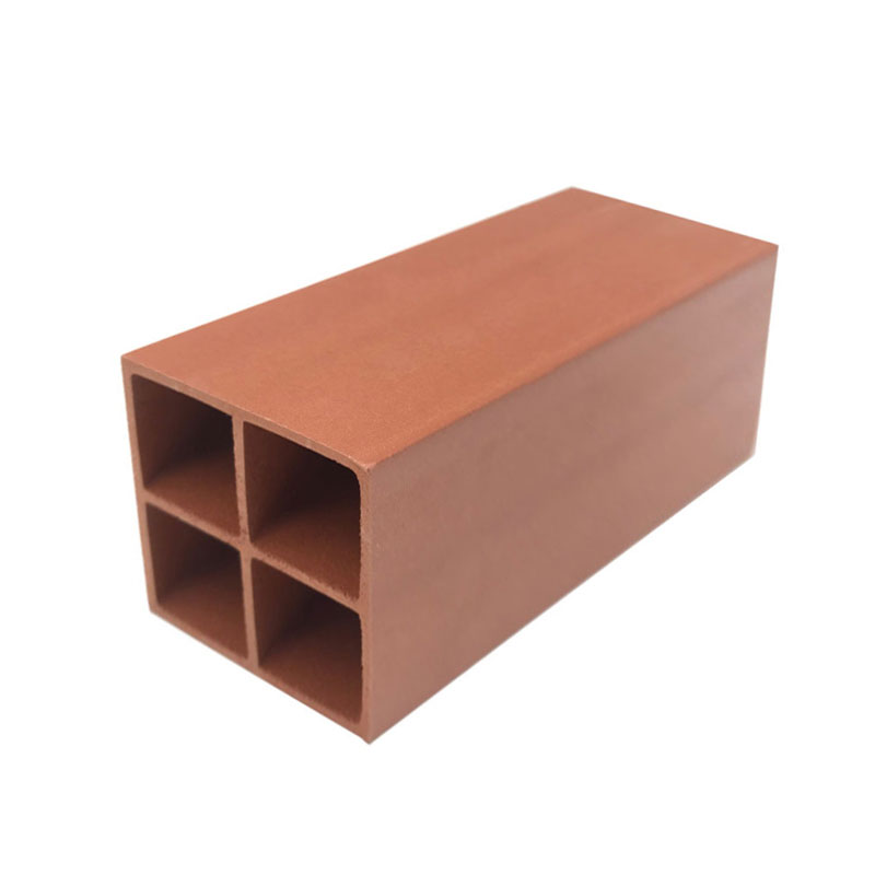 Wood Grain Mabilis na Pag -install WPC Square Tube