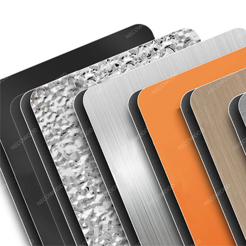 Wood veneer pandekorasyon na kawayan ng charcoal panel